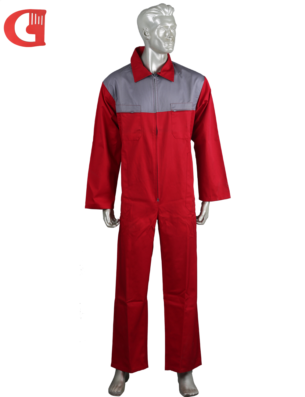 100%Cotton Two Tone Workwear Coveralls,High Quality Work Coverall